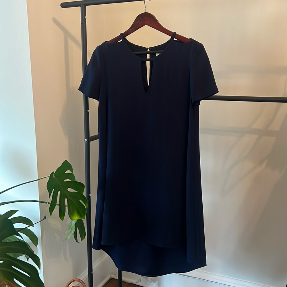 Trina Turk Navy Blue Dress sz 6